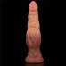 Фаллоимитатор с ярко выраженным рельефом и градиентом Lovetoy Silicone Cock 25 см