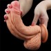 Широкий фаллос-гигант телесного цвета с рельефным стволом Lovetoy Nature Cock King Sized 25 см Широкий фаллос-гигант телесного цвета с рельефным стволом Lovetoy Nature Cock King Sized 25 см