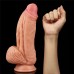 Широкий фаллос-гигант телесного цвета с рельефным стволом Lovetoy Nature Cock King Sized 25 см Широкий фаллос-гигант телесного цвета с рельефным стволом Lovetoy Nature Cock King Sized 25 см