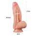 Широкий фаллос-гигант телесного цвета с рельефным стволом Lovetoy Nature Cock King Sized 25 см Широкий фаллос-гигант телесного цвета с рельефным стволом Lovetoy Nature Cock King Sized 25 см