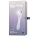 Двусторонний фаллос из стекла Satisfyer Dazzling Crystal 1 прозрачный 18 см