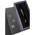 Двусторонний фаллос из стекла Satisfyer Dazzling Crystal 1 черный 18 см