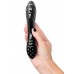 Двусторонний фаллос из стекла Satisfyer Dazzling Crystal 1 черный 18 см