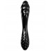Двусторонний фаллос из стекла Satisfyer Dazzling Crystal 1 черный 18 см