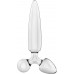 Стеклянный стимулятор 3 в 1 Satisfyer Triple Crystal 1 прозрачный 21 см