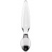 Стеклянный стимулятор 3 в 1 Satisfyer Triple Crystal 2 прозрачный 22 см