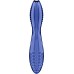 Двусторонний фаллос из стекла Satisfyer Dazzling Crystal 2 синий 20 см