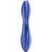 Двусторонний фаллос из стекла Satisfyer Dazzling Crystal 2 синий 20 см