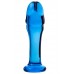 Синий фаллоимитатор из стекла Sexus Glass 13 см
