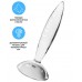 Прозрачный фаллос из стекла Satisfyer Sparkling Crystal 19 см
