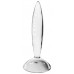 Прозрачный фаллос из стекла Satisfyer Sparkling Crystal 19 см