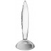 Прозрачный фаллос из стекла Satisfyer Sparkling Crystal 19 см