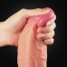 Большой фаллос на присоске с мошонкой Dual Layered Silicone Cock 26 см Большой фаллос на присоске с мошонкой Dual Layered Silicone Cock 26 см
