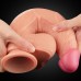 Большой фаллос на присоске с мошонкой Dual Layered Silicone Cock 26 см Большой фаллос на присоске с мошонкой Dual Layered Silicone Cock 26 см
