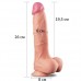 Большой фаллос на присоске с мошонкой Dual Layered Silicone Cock 26 см Большой фаллос на присоске с мошонкой Dual Layered Silicone Cock 26 см