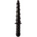 Двухсторонний фаллос с рельефным рисунком X-Men Sword Handle 35 см