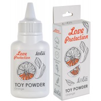 Пудра для игрушек Love Protection с ароматом апельсина 15 гр