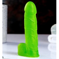 Фигурное неоновое мыло Фаворит 11 см, с ароматом дыни, 95 гр