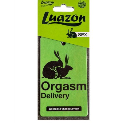Ароматизатор в авто бумажный Orgasm, аромат парфюм Ароматизатор в авто бумажный Orgasm, аромат парфюм