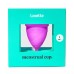 Фиолетовая менструальная чаша Lunette Cup 25 мл Фиолетовая менструальная чаша Lunette Cup 25 мл