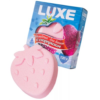 Бомбочка для ванны Luxe с ароматом клубники Бомбочка для ванны Luxe с ароматом клубники