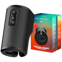 Вибромастурбатор с открытым рукавом и уплотняющим кольцом ArcWave Zing