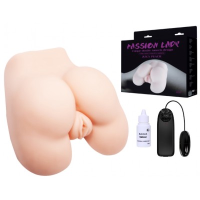 Мастурбатор с вибрацией Passion Lady Juicy Peach Мастурбатор с вибрацией Passion Lady Juicy Peach