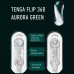 Инновационный мастурбатор Tenga Flip 360 Aurora Green