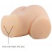 Мастурбатор Crazy Bull Emilia с вибрацией и двумя отверстиями