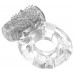 Эрекционное виброкольцо Rings Axle-Pin White