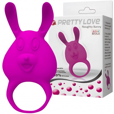Эрекционное кольцо Pretty Love Naughty Bunny