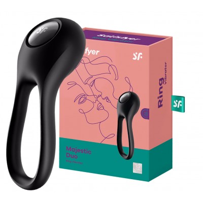 Эрекционное виброкольцо Satisfyer Majestic Duo