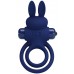 Эрекционное виброкольцо Pretty Love Vibrant Penis Ring III с петлей на мошонку синее Эрекционное виброкольцо Pretty Love Vibrant Penis Ring III с петлей на мошонку синее