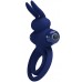 Эрекционное виброкольцо Pretty Love Vibrant Penis Ring III с петлей на мошонку синее Эрекционное виброкольцо Pretty Love Vibrant Penis Ring III с петлей на мошонку синее