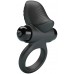 Эрекционное виброкольцо Pretty Love Vibrant Penis Ring Adrien черное