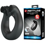 Перезаряжаемое эрекционное виброкольцо Vibrant Penis Ring Dahlia