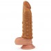 Удлиняющая насадка на пенис X-Tender Penis Sleeve мулат + 5 см