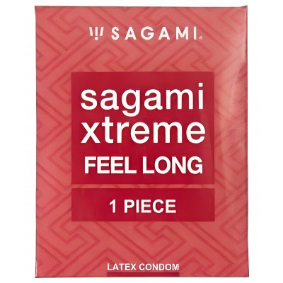 Презерватив утолщенный Sagami Xtreme Feel Long 1 шт Презерватив утолщенный Sagami Xtreme Feel Long 1 шт