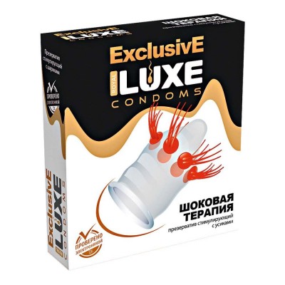 Презерватив Luxe Exclusive Шоковая Терапия 1 шт Презерватив Luxe Exclusive Шоковая Терапия 1 шт