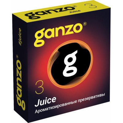 Презервативы Ganzo №3 Juice микс ароматов Презервативы Ganzo №3 Juice микс ароматов