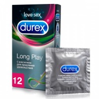 Презервативы Durex №12 Long Play для продления удовольствия