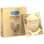 Полиизопреновые презервативы Durex №3 Real Feel с эффектом кожа к коже