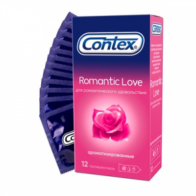 Презервативы Contex №12 Romantic Love ароматизированные Презервативы Contex №12 Romantic Love ароматизированные