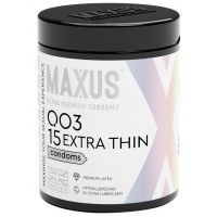 Презервативы в пластиковом кейсе Maxus №15 Extra Thin экстратонкие