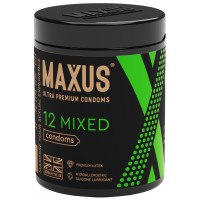 Презервативы в пластиковом кейсе Maxus №12 Mixed микс