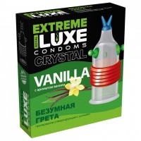 Презерватив Luxe Extreme Безумная Грета с ароматом ванили