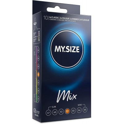 Презервативы My.Size Mix №10 размер 57 Презервативы My.Size Mix №10 размер 57