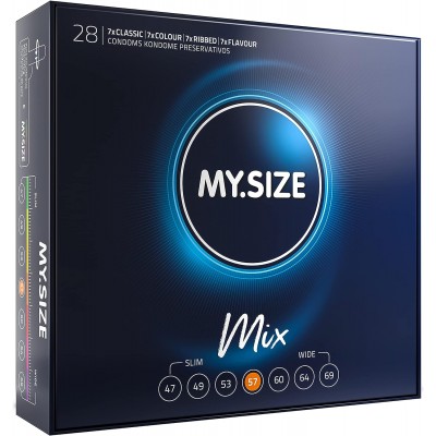 Презервативы My.Size Mix №28 размер 57 Презервативы My.Size Mix №28 размер 57