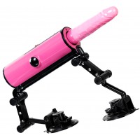 Компактная секс-машина с функцией нагрева Pink-Punk MotorLovers