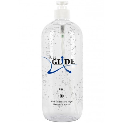 Анальная смазка JustGlide на водной основе 1000 мл Анальная смазка JustGlide на водной основе 1000 мл